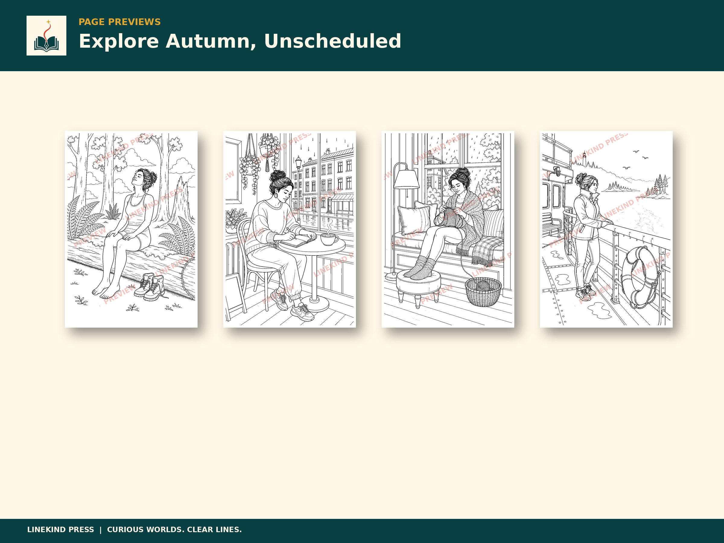 The Hours Are Hers: Autumn, Unscheduled - page previews