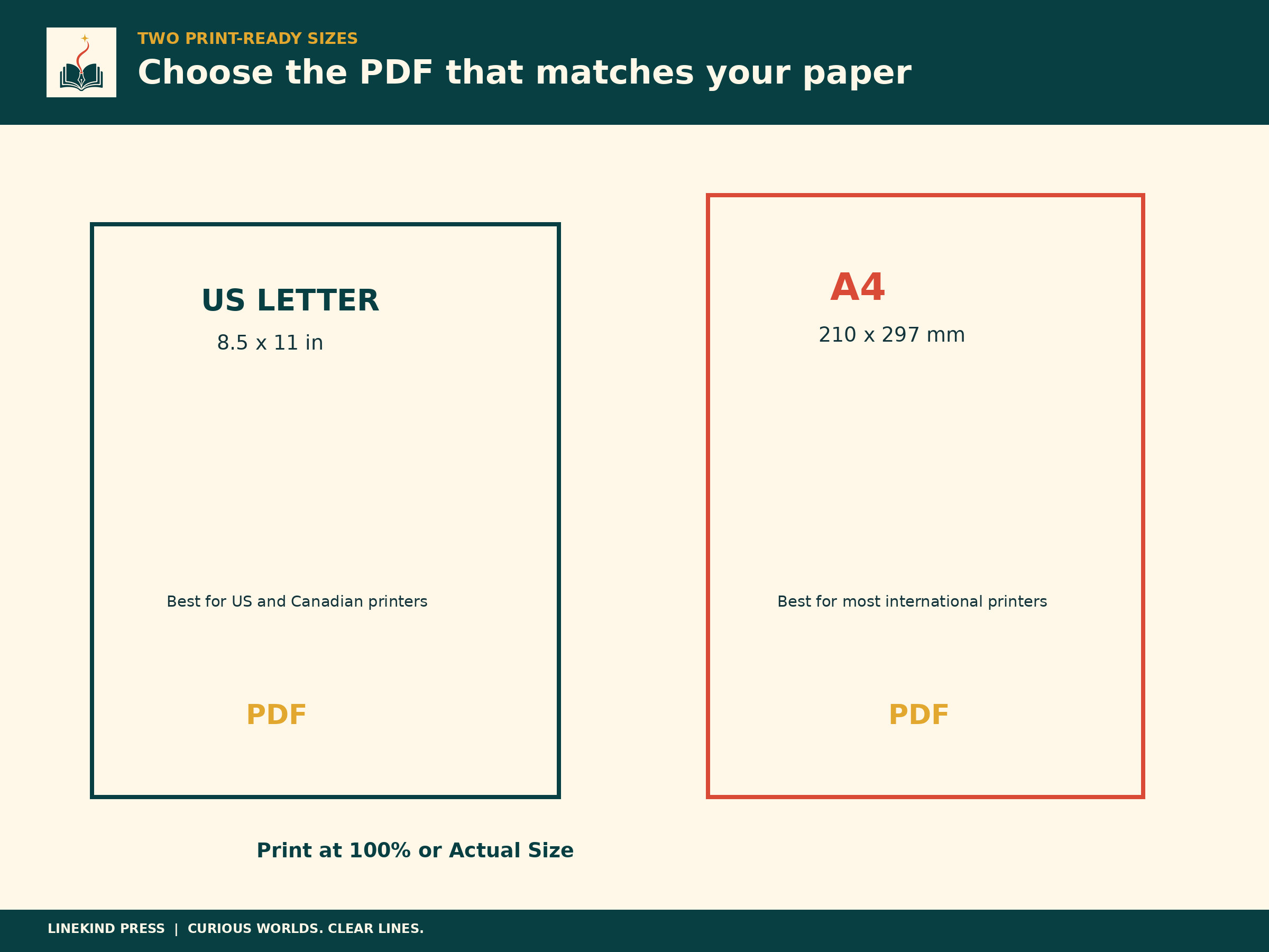 The Hours Are Hers: Autumn, Unscheduled - a4 and us letter